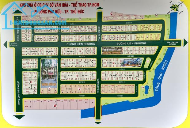 Bán nhanh đất đẹp KDC Sở Văn Hóa Thông Tin – sổ đỏ riêng – giá tốt chỉ từ 72 triệu/m²