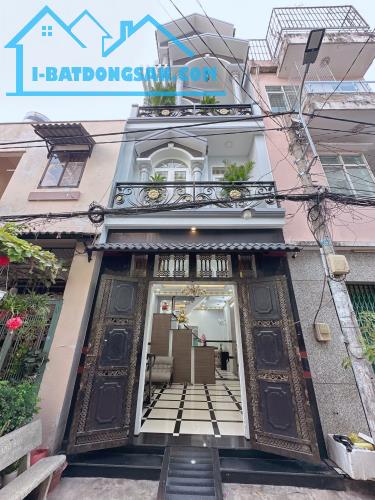 Bán nhà mới 5.97 tỷ, 4m x 10m, 4 lầu,hẻm 6m đường Gò Xoài,Phường Bình Hưng Hoà A