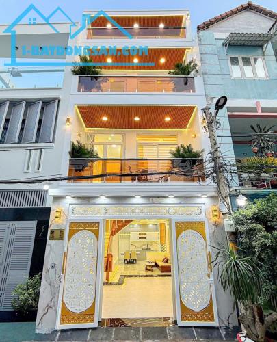 NHÀ MỜI ĐĂNG CẦP XE HƠI ĐẬU CỬA GÒ OMOI QUẬN 7 (5X12) 3 TẦNG -4 PN CHỈ 10,6 TỶ - FULL
