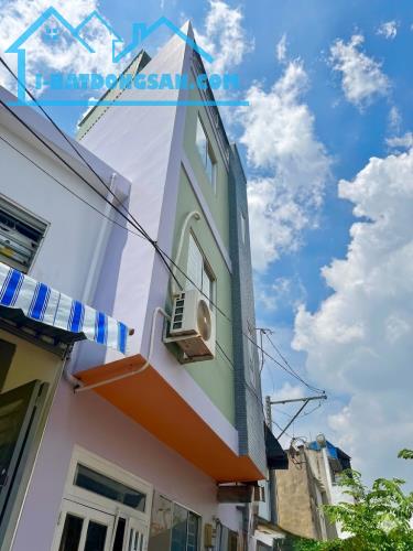 MẶT TIỀN KÊNH THAM LƯƠNG - 26 THÁNG 3 - NHÀ 4 TẦNG DTSD 39M2 - SỔ HOÀN CÔNG. CHỈ 3 TỶ XÍU