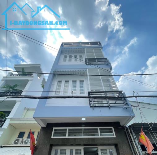 BÁN NHÀ 4 TẦNG LÊ VĂN QUỚI - NGÃ TƯ BỐN XÃ (4x22M) - HẺM XE HƠI - SỔ ĐẸP KHÔNG LỘ GIỚI.