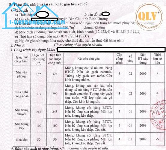 BÁN ĐẤT XƯỞNG SKC TẠI BÀU BÀNG, BÌNH DƯƠNG – 14.420m²