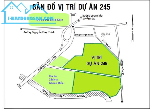 Đất nền Đại Học Quốc Gia 245, Q9. Nhiều lô đẹp giá tốt nhất thị trường