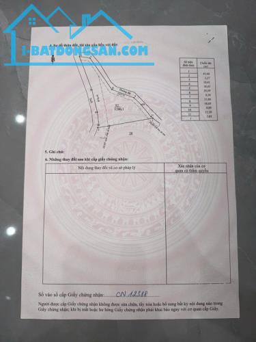 đất sào TP Đồng Nai giá 329tr /sổ