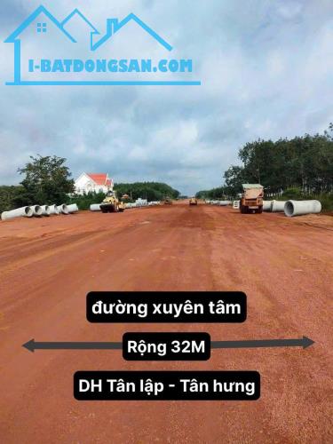 cần bán mặt tiền đường xuyên tâm 32m ngay kcn tân tiến