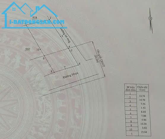 Bán đất Suối Tiên giá rẻ mặt đường nhựa sát bên Hương Lộ 39 - dân cư đông