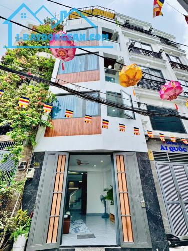 Nhà mới cạnh bờ sông Vàm Thuật, HXH 26 Trần Bá Giao P5 4x11 CN 41m2 5L Chỉ 7,65 Tỷ TL