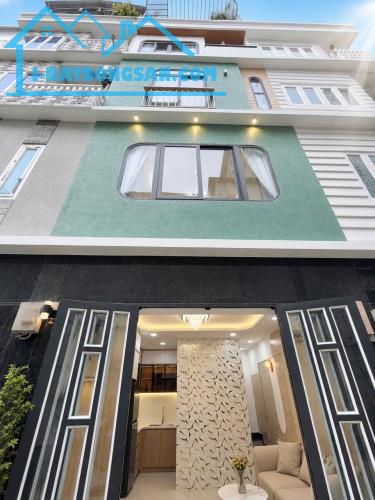 NHÀ ĐẸP NGUYỄN VĂN ĐẬU PHƯỜNG 5 • HẺM NHỰA XE HƠI NỘI BỘ • 5 TẦNG BTCT • FULL NỘI THẤT