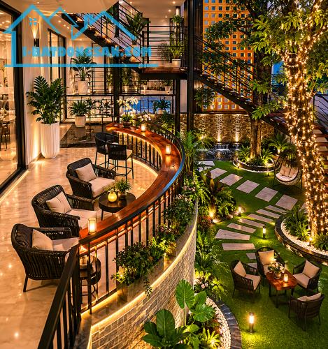 Villa 5 tầng dt 300m² trần bạch đằng – gần biển mỹ khê, dòng tiền 1 tỷ/năm - Giá 1xx tỷ