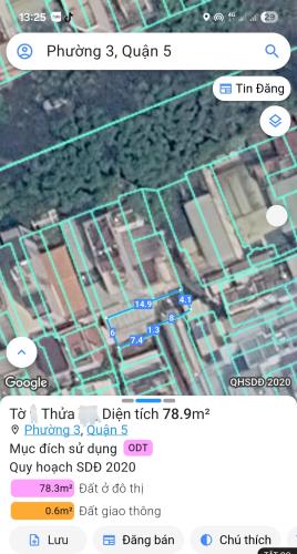 Bán Nhà Quận 5 - Có Phòng Ngủ Tầng Trệt - 78m² x 2 Tầng - 2 Cửa Trước Sau - Chỉ Hơn 12 Tỷ