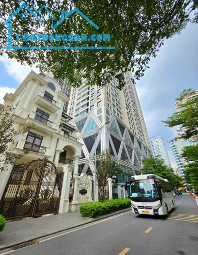 Biệt Thự 6 Tầng HD Mon Hàm Nghi 270m2 Mt 25m Lô Góc Sân Vườn Vỉa Hè Giá 110 Tỷ