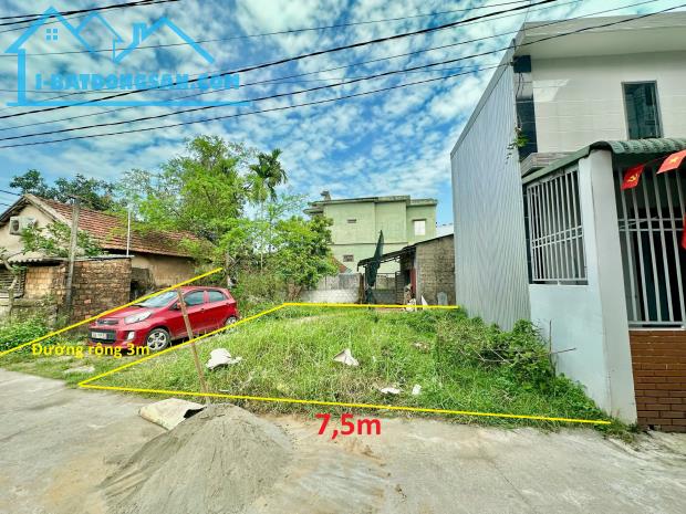 BÁN ĐẤT 61,9M2 KIỆT ÔTÔ NGUYỄN HỮU CẢNH, GẦN KQH ĐẠI HỌC HUẾ, BẾN XE PHÍA NAM, CHỈ 1,49 TỶ