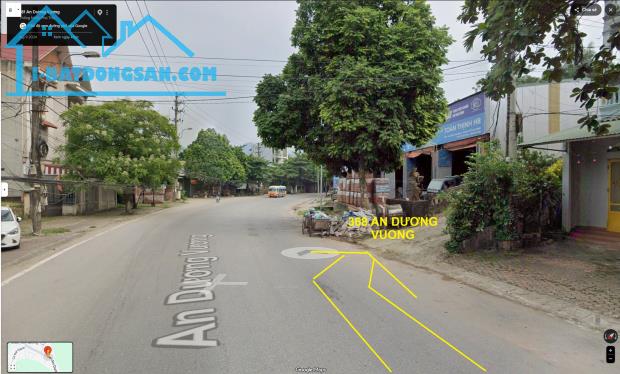 Bán đất ngõ 368 An Dương Vương, TP Hòa Bình (nay là tỉnh Phú Thọ), diện tích 854.2m2,