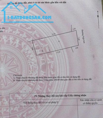 Đất thổ cư 143m2 Đường Ngã Am, An Hòa, Sa Đéc. Sổ hồng, hướng Đông Bắc, giá 1.7 tỷ.