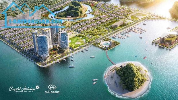 1,9 tỷ sở hữu căn hộ view vịnh Bái Tử Long 37m2 Crytals Harbour Vân Đồn