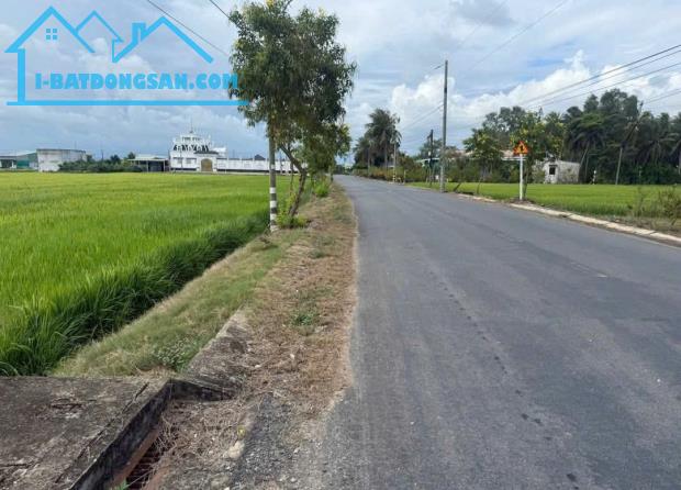 Bán đất mặt tiền Cao Thị Mai, Bình Trinh Đông ,Tân Trụ 440,8m2 (295,7m2 thổ) giá 2,45 tỷ