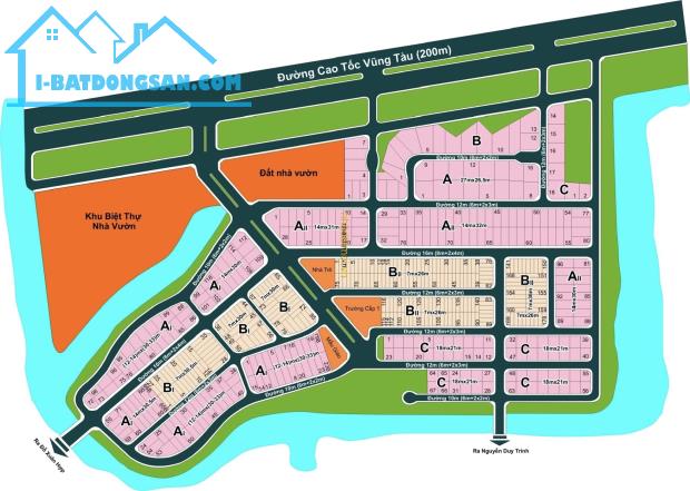 Bán đất biệt thự Dự án Bách Khoa Q9 – 430m² – ngang 14m – giá tốt