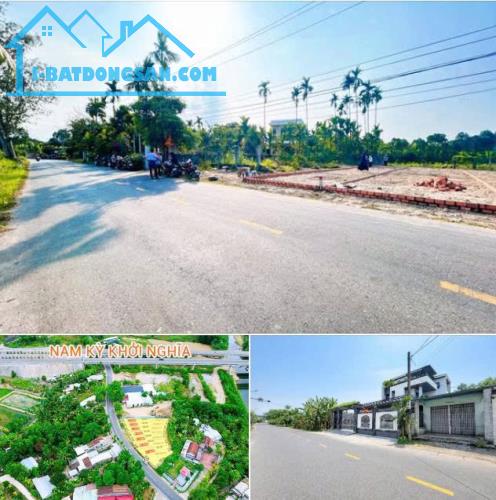 MỞ BÁN 30 LÔ MẶT TIỀN ĐƯỜNG NHỰA 10M5 HÒA VANG