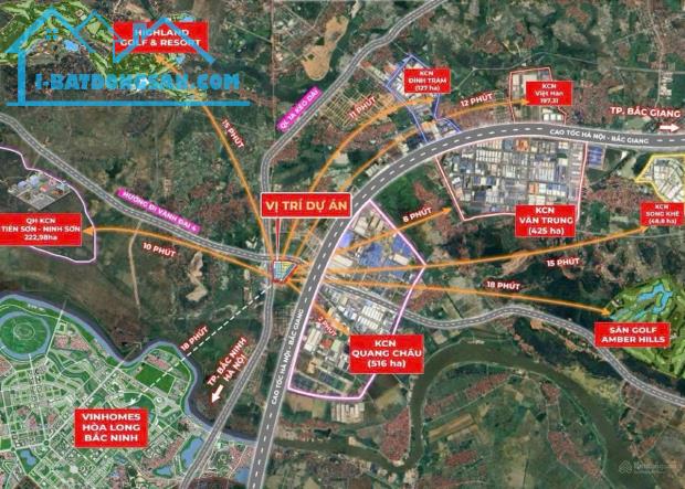 Cần bán lô đất nền trong DA Khang Phát Century ngay mặt TL 295B kcn Quang Châu Bắc Ninh