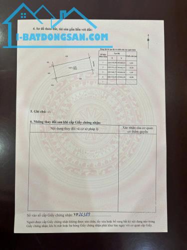 CHỦ NGỘP CẮT LỖ LÔ ĐẤT DỰ ÁN HOÀNG ĐÔNG, DUY TIÊN - 108M² GIÁ 30TR/M²