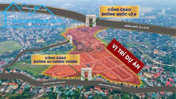 2tỷ sở hữu ngay lô đất tại Dream Town Hòa Bình