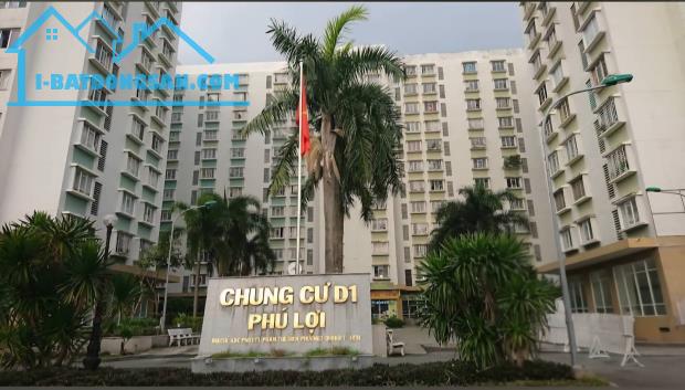 Bán căn hộ Phú Lợi Q.8. Diện tích 71m2. Sổ hồng riêng.