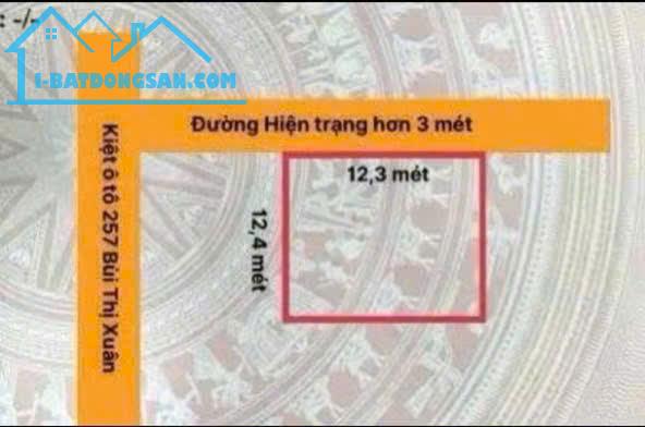 ❤️Bán Lô Đất Kiệt Oto cách đường chính Bùi Thị Xuân 50 m