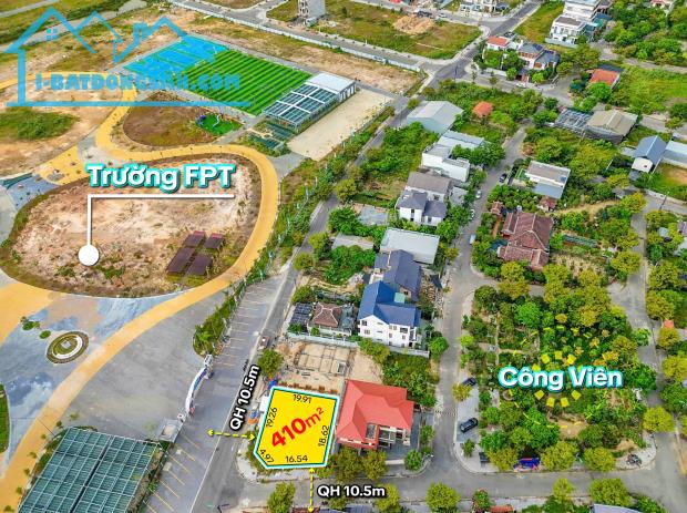 Bán Lô Đất Góc 2 Mặt Tiền View Trường Đại Học FPT Huế