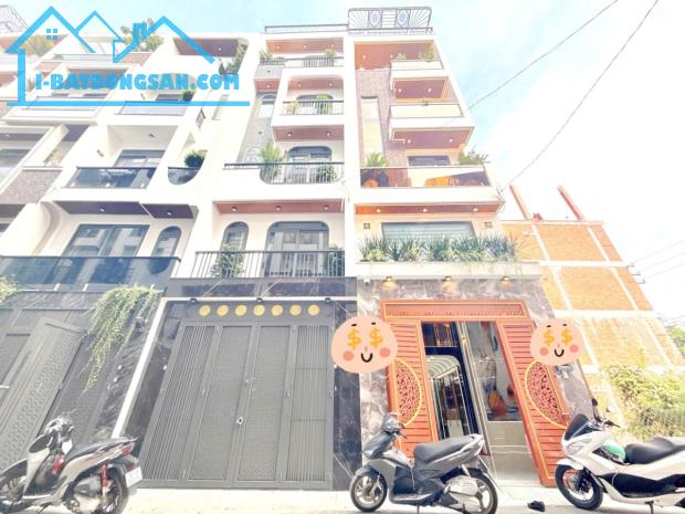 NHÀ ĐẸP Ở LUÔN -5 TẦNG -FULL NỘI THẤT -XE HƠI VÀO NHÀ - LÊ QUANG HOÀ (TA 16)- Q12- 6.2Tỷ
