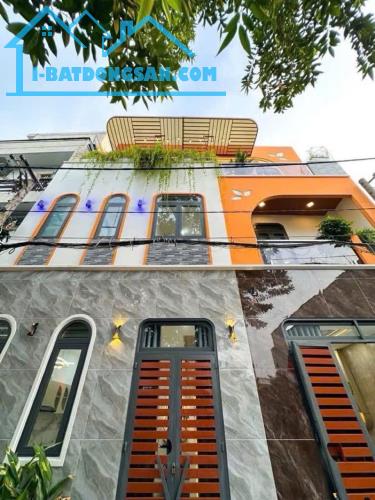 NHÀ ĐẸP Ở NGAY - 3 TẦNG FULL NỘI THẤT - HXH THÔNG - BÙIQUANGLÀ - AN HỘI TÂY-GV -GẦN EMART