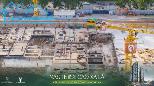 BÁN CĂN 1PN+1MR 84.7M² HANOI SEASONS GARDEN BÀN GIAO CAO CẤP