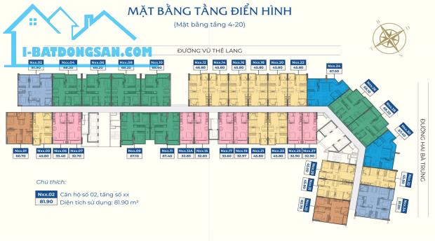 Bán Căn Hộ 1PN View Trực Diện Hồ Văn Lang Nexus Tower Việt Trì - Giá Chỉ 1.29 Tỷ.LH 0768