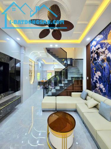 💥💥 NHÀ PHỐ MỚI 4 TẦNG, 56 M2 SỔ VUÔNG ĐẸP HOÀN CÔNG ĐỦ, ĐƯỜNG Ô TÔ 8 M.