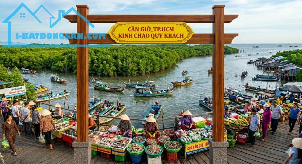 Bán lô đất đường xe hơi An Thới Đông, Cần Giờ giá 1,5tỷ