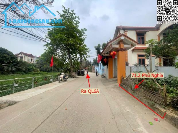 Bán đất Khê Than Phú Nghĩa, ô tô tránh, mặt ngõ kinh doanh, tài chính 3 tỷ.