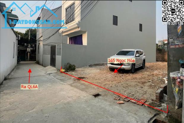 Bán đất Ngọc Hòa Chúc Sơn Chương Mỹ 165m2, vị trí vàng, ô tô vào đất chỉ 5.x tỷ.