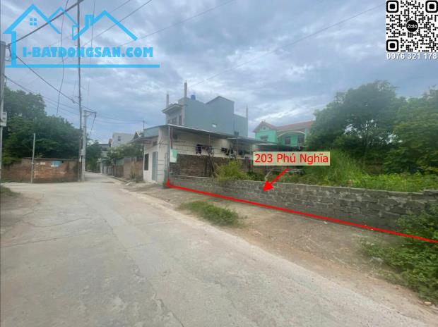 Bán đất Phú Nghĩa Chương full thổ cư sát KCN Phú Nghĩa Gần QL6A chỉ nhỉnh 6 tỷ.