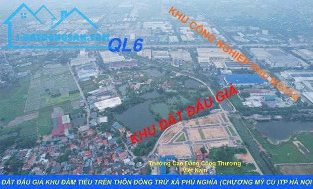 Bán đất Đấu Giá Đầm Tiếu Đồng Chữ Phú Nghĩa, giá trúng + Chênh nhẹ