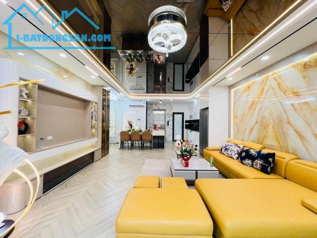 Hiếm! Nhà cực đẹp 58m2x8T thang máy. Phân lô - Ôtô - Ngõ thông kinh doanh phố Hoàng Cầu.
