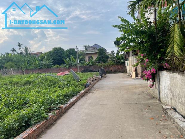 Chỉ Nhỉnh 2tỷ Sở Hữu Ngay 94m² đất đẹp Châu Ninh mặt tiền 4,6m ô tô vào tận đất Bán Đất Đô
