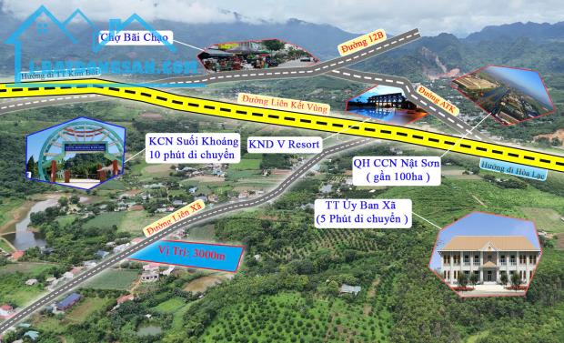 siêu phẩm kim bôi, đất nghỉ dưỡng 3.000m2, 1.100m thổ cư, đường rộng thênh thang...