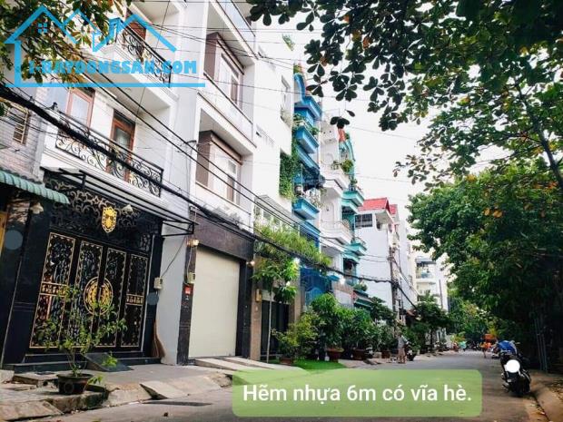 Nhà 4 tầng ôtô đậu cửa, gần Sacombank Trường Chinh, 4.95 tỷ