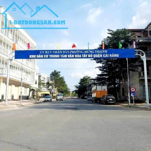Chủ gửi Bá.n nền góc 118,1m² đường số 1 TTVH Tây Đô, phường Cái Răng, TP. Cần Thơ