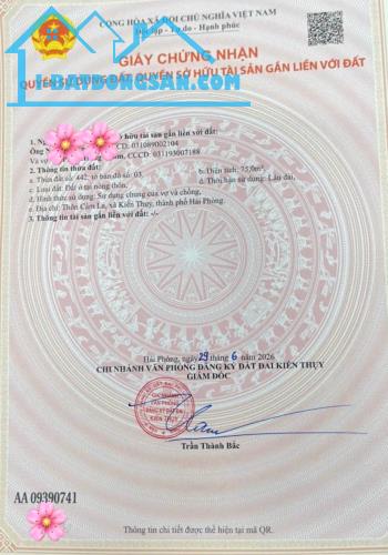 Bán đất Thanh Sơn - Kiến Thuỵ - Hải Phòng