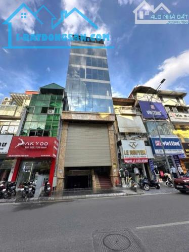 Bán Tòa Văn Phòng 9 Tầng Bán Hầm Phố Bạch Mai 167m2 Mt 8m Doanh Thu Đều 3,4 Tỷ/Năm