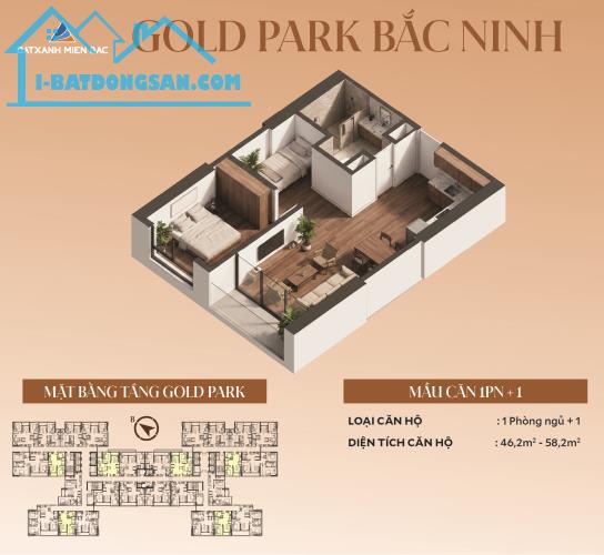 Chỉ hơn 400tr đồng sở hữu căn hộ cao cấp ngay trung tâm Bắc Giang Bắc Ninh mới