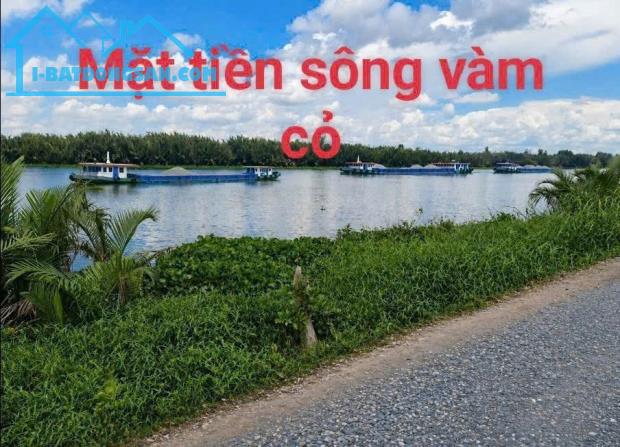 Bán đất vườn view sông Vàm Cỏ Đông , xã Thạnh Hòa, Bến Lức dt 1000m2 giá 1,55 tỷ