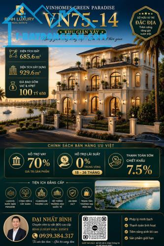 🌊 SỞ HỮU KIỆT TÁC VEN VỊNH – BIỂU TƯỢNG ĐẲNG CẤP DÀNH CHO GIỚI TINH HOA
