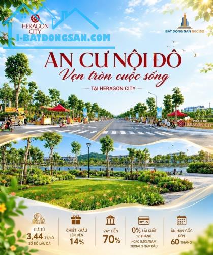 CHỈ TỪ 3,44 TỶ SỞ HỮU BẤT ĐỘNG SẢN THE GLORY – HERAGON CITY TRUNG TÂM TP. THANH HÓA