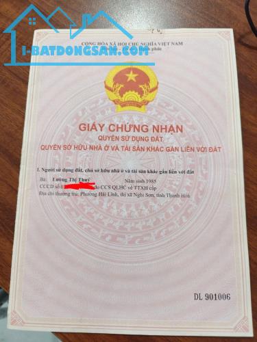 HOT HOT – CHÍNH CHỦ CẦN BÁN 2 LÔ ĐẤT Tại PHƯỜNG HẢI LĨNH, TỈNH THANH HÓA